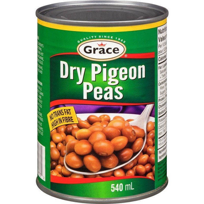 Grace Dry Pigeon Peas 540 ml