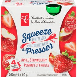 PC Squeeze Fruit Snacks...