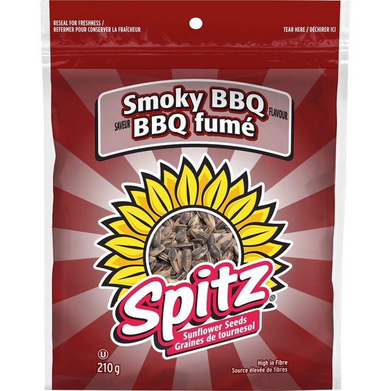 Spitz Sunflower Seeds Smoky BBQ 210 g