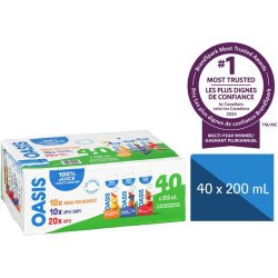 Oasis Variety Pack Juices...