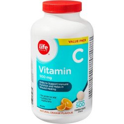 Life Brand Vitamin C 500 mg...