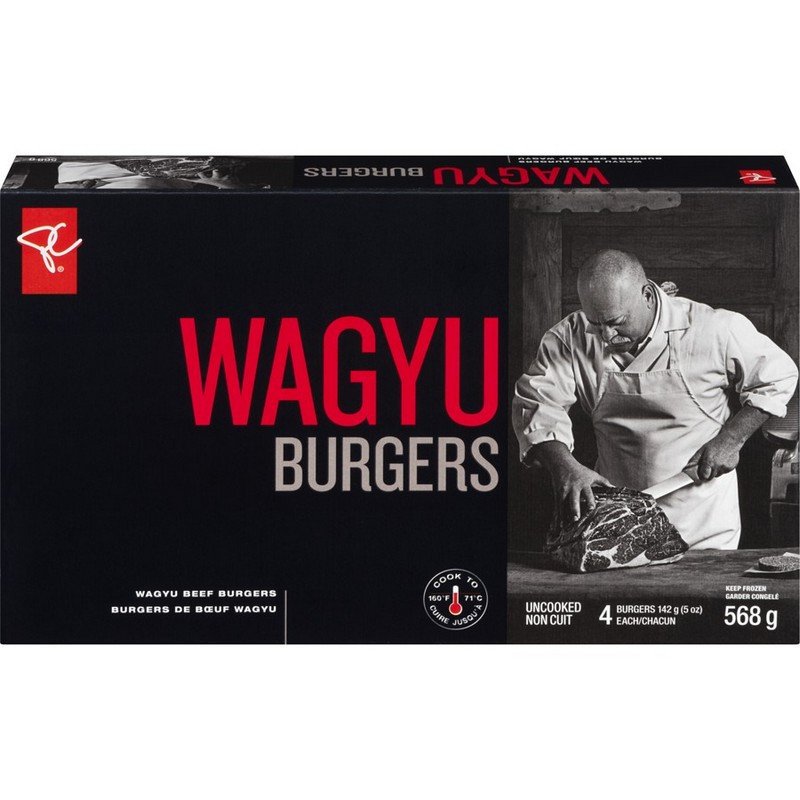 PC Black Label Wagyu Beef Burgers 568 g