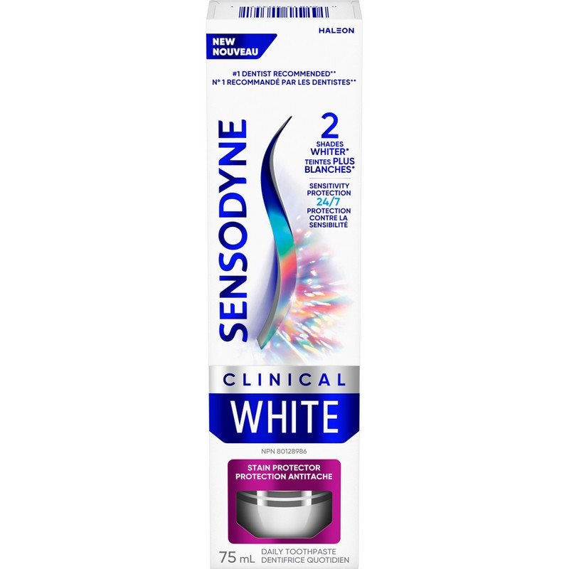 Sensodyne Clinical White Toothpaste Stain Protector 75 ml