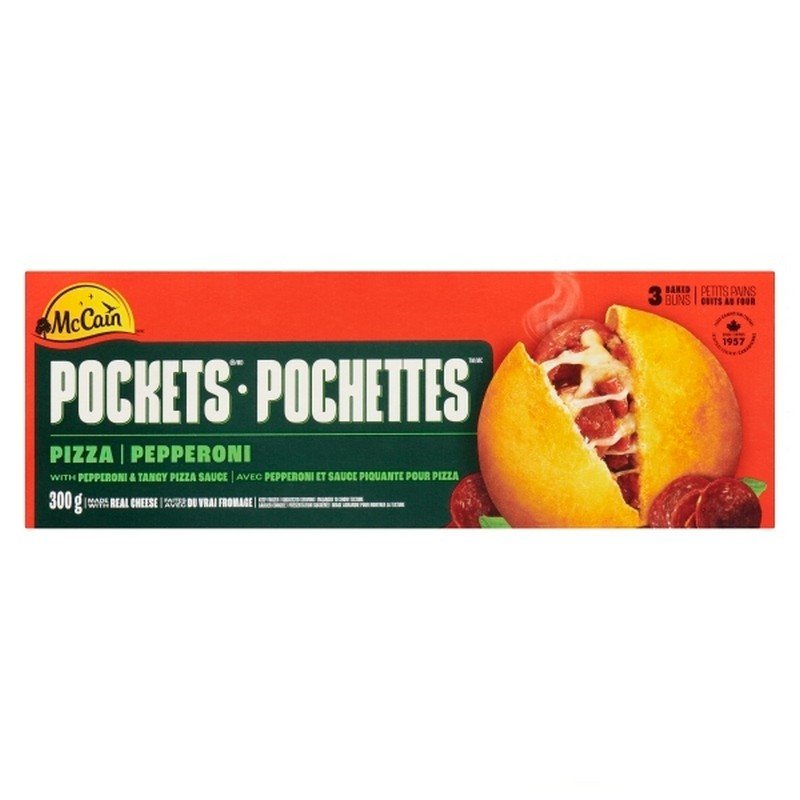 McCain Classic Pizza Pockets Pepperoni 300 g