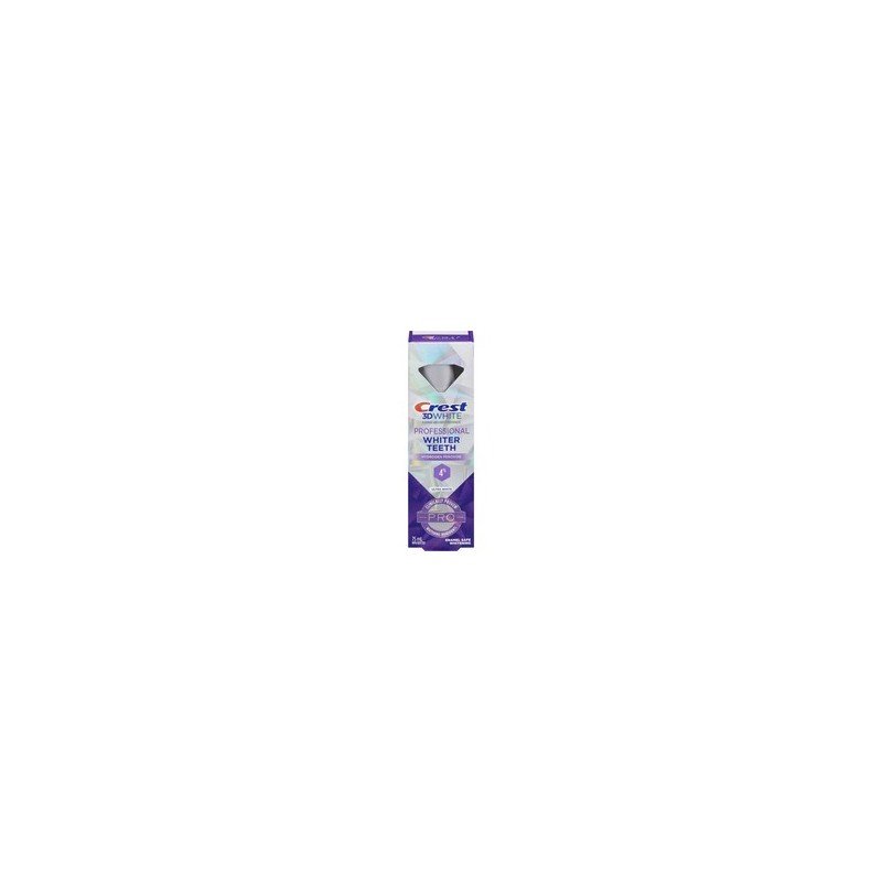 Crest 3D White Professional Whiter Teeth Hydrogenperoxide Toothpaste 75 ml