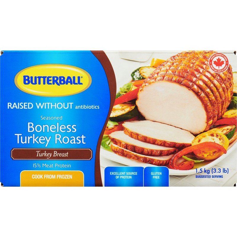 Butterball Seasoned Boneless Turkey Breast Roast 1.5 kg