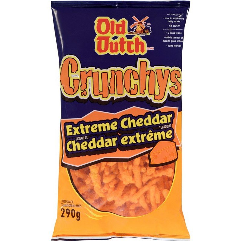 Old Dutch Crunchys Extreme Cheddar 290 g