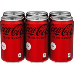 Coca-Cola Zero 6 x 222 ml