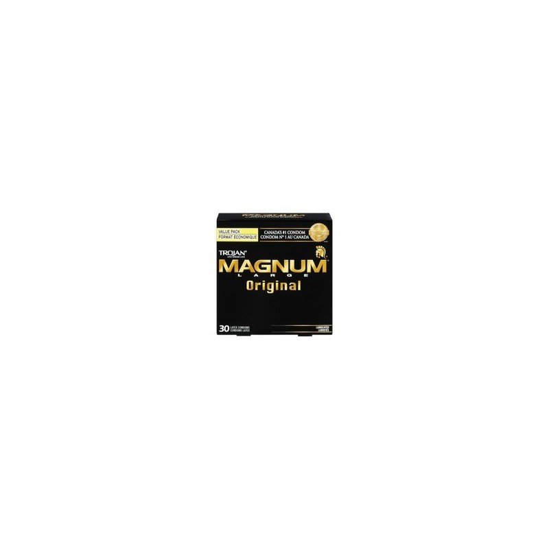Trojan Magnum Large Original Condoms Value Pack 30's