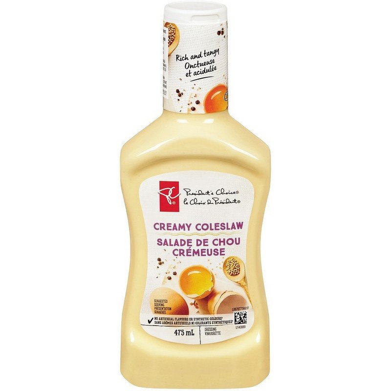 PC Salad Dressing Creamy Coleslaw 475 ml