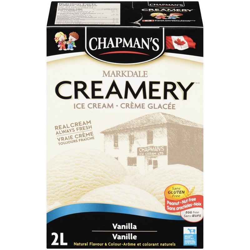 Chapman's Ice Cream Vanilla 2 L