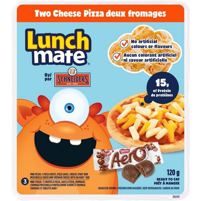 Schneiders Lunchmate Two Cheese Pizza 120 g