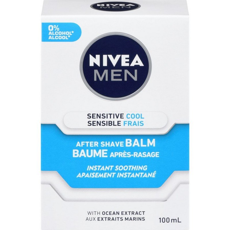 Nivea Men Sensitive Skin Cooling After Shave Balm No Alcohol 100 ml