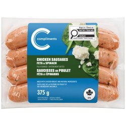 Compliments Chicken Sausage...