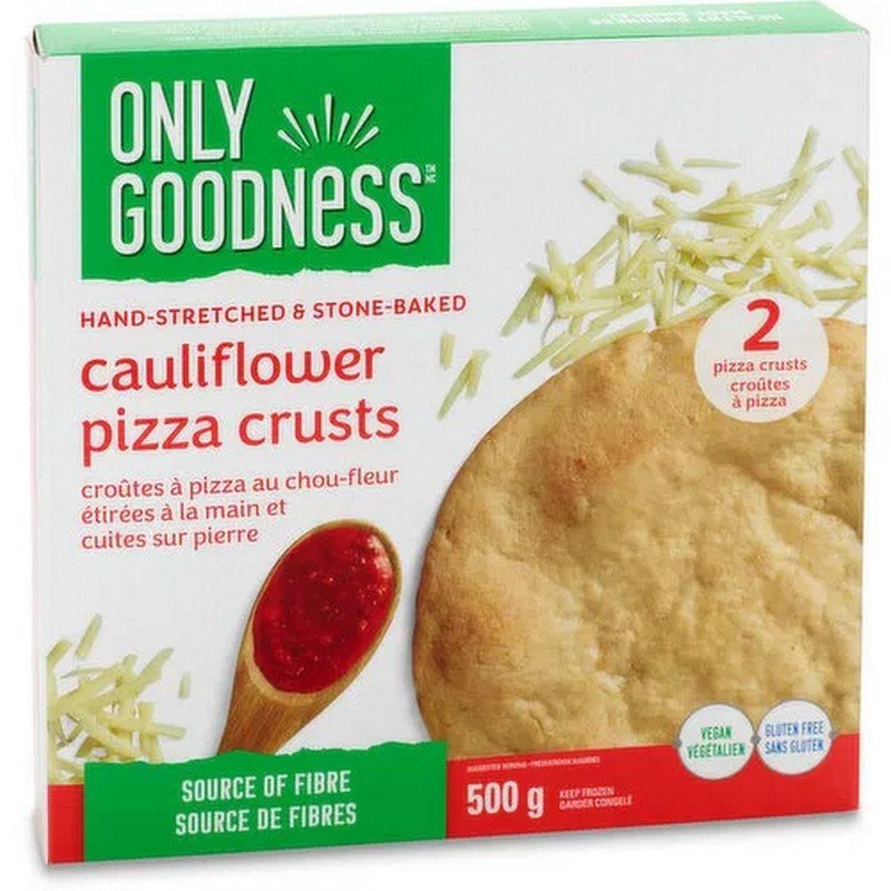 Only Goodness Cauliflower Pizza Crusts 500 g