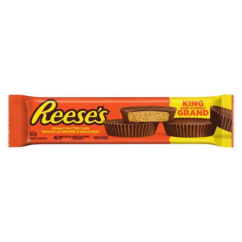 Hershey Reese Peanut Butter Cups King Size 62 g