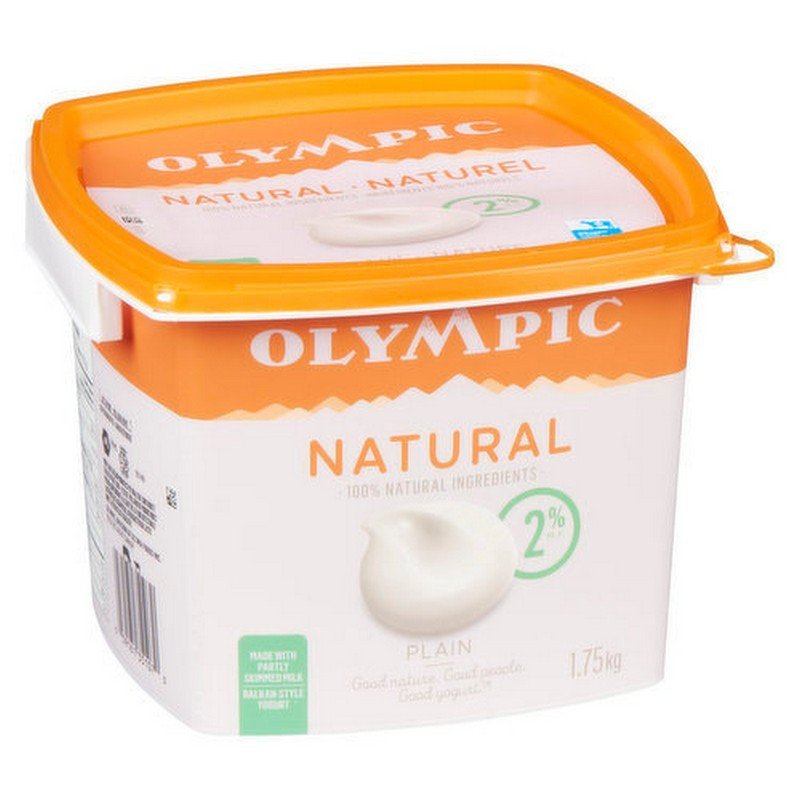 Olympic Natural Probiotic Plain 2% Yogurt 1.75 kg