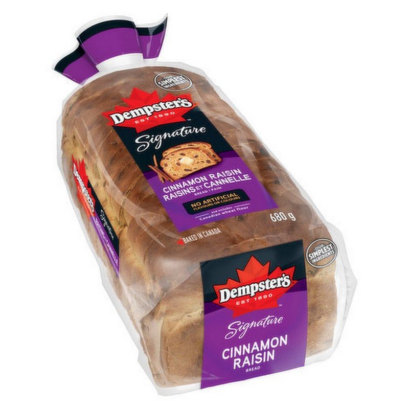 Dempster's Cinnamon Raisin Bread 680 g