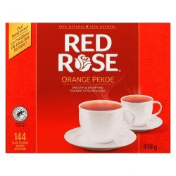 Red Rose Tea Bags Orange...