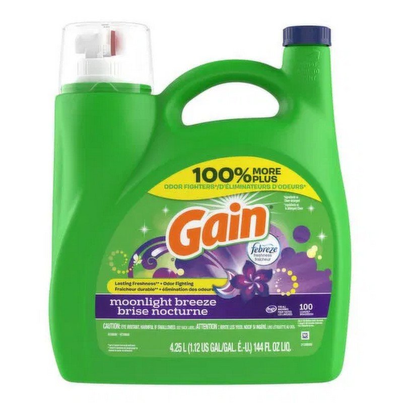 Gain Liquid Laundry Detergent Moonlight Breeze 4.25 L