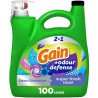 Gain Liquid Laundry Detergent + Odour Defense Super Fresh Blast 4.25 L