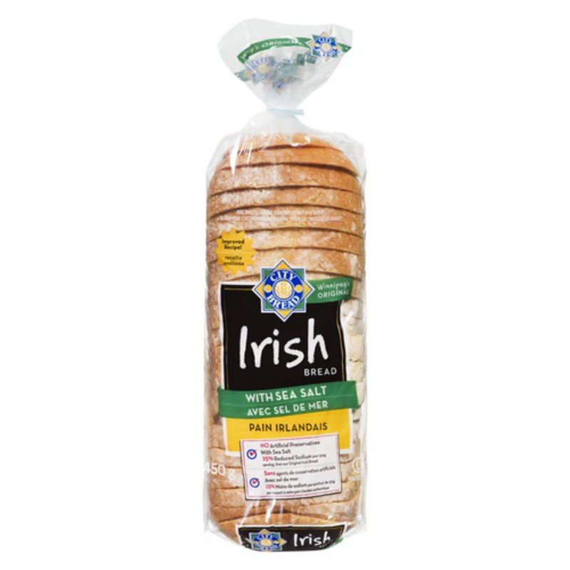 City Bread Irish Bread with Sea Salt 450 g (limited availability may require substitution)