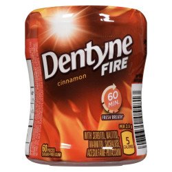 Dentyne Fire Cinnamon Gum 60's