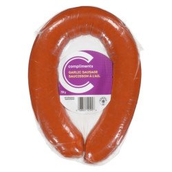 Compliments Garlic Sausage...