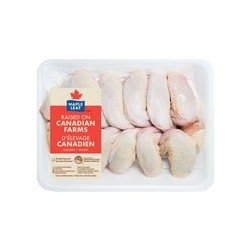 Maple Leaf Whole Chicken Wings (up to 1139 g per pkg)