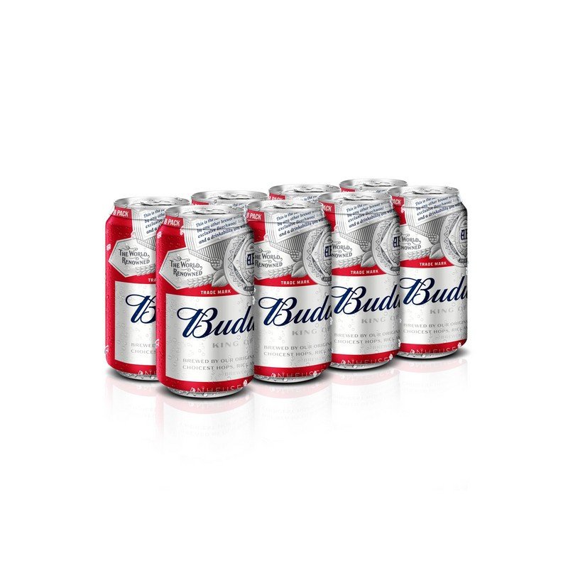 Budweiser Can 8 x 355 ml