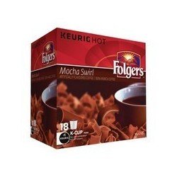 Folgers Gourmet Coffee Mocha Swirl K-Cups 18's