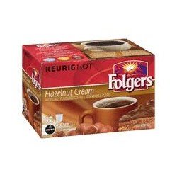 Folgers Hazelnut Cream Coffee K-Cups 12's