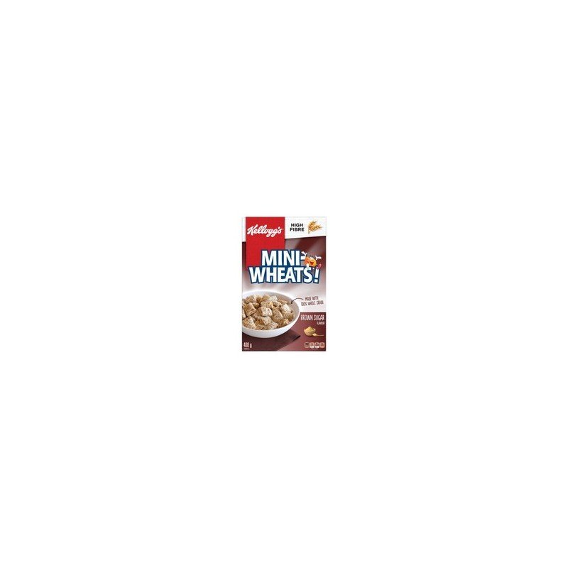 Kellogg's Mini Wheats Brown Sugar 400 g