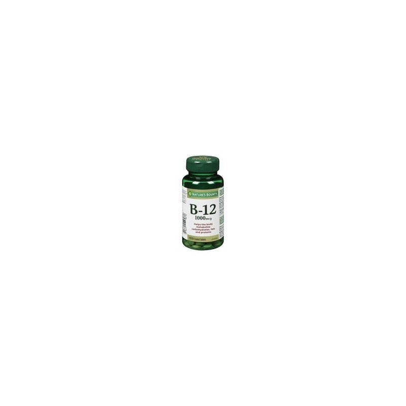 Nature's Bounty B12 1000 mcg Coated Tablets 100's