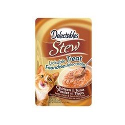 Hartz Delectables Stew Lickable Treat for Cats Chicken & Tuna 40 g