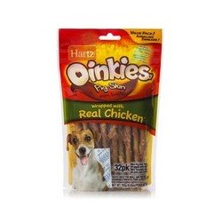 Hartz Oinkies Pig Skin Mini Twists with Real Chicken 32’s