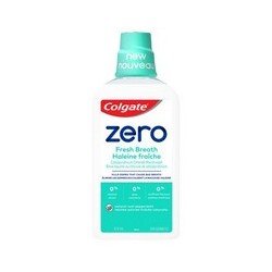 Colgate Zero Fresh Breath Natural Cool Mint Mouthwash 515 ml
