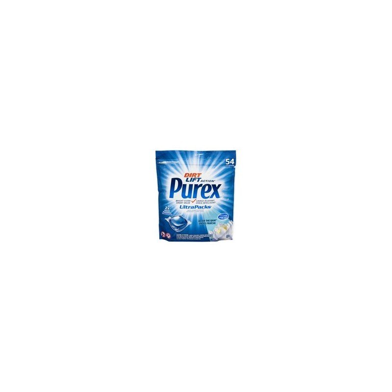 Purex Liquid Laundry Ultra Packs After the Rain 54's