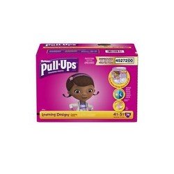 Huggies Pull-Ups Pants Learning Designs Giant Pack Girls 4T-5T 74's