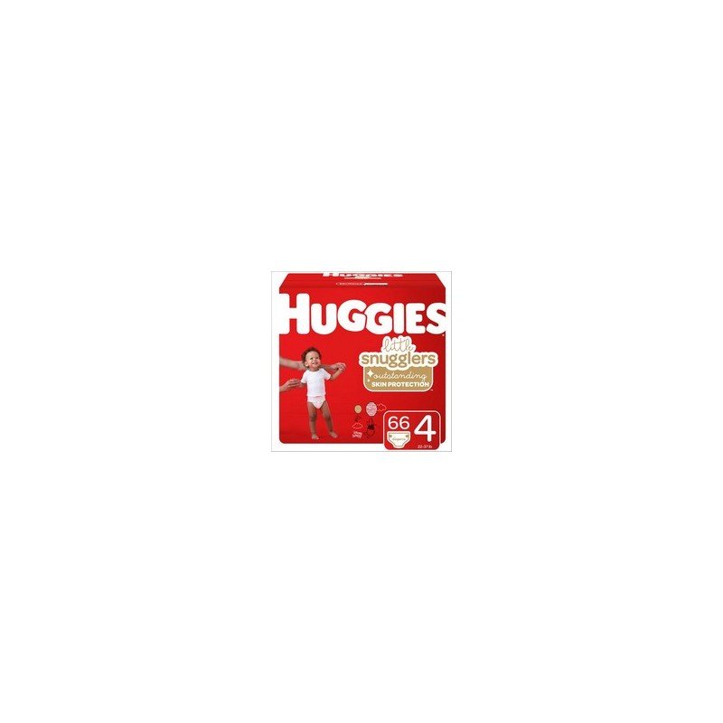 Huggies Little Snugglers Diapers Superpack Size 4 66’s