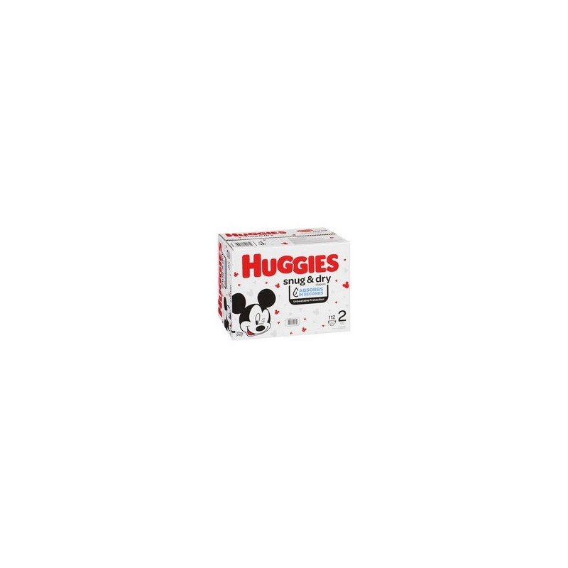 Huggies Snug & Dry Diapers Giga Pack Size 2 112's