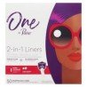 One by Poise 2-in-1 Period Flow & Bladder Leaks Liners Extra Coverage Long Length 50’s