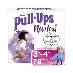 Huggies Pull-Ups Pants New Leaf 3T-4T Girls Econo Pack 78’s