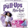Huggies Pull-Ups Pants New Leaf 4T-5T Girls Econo Pack 66’s
