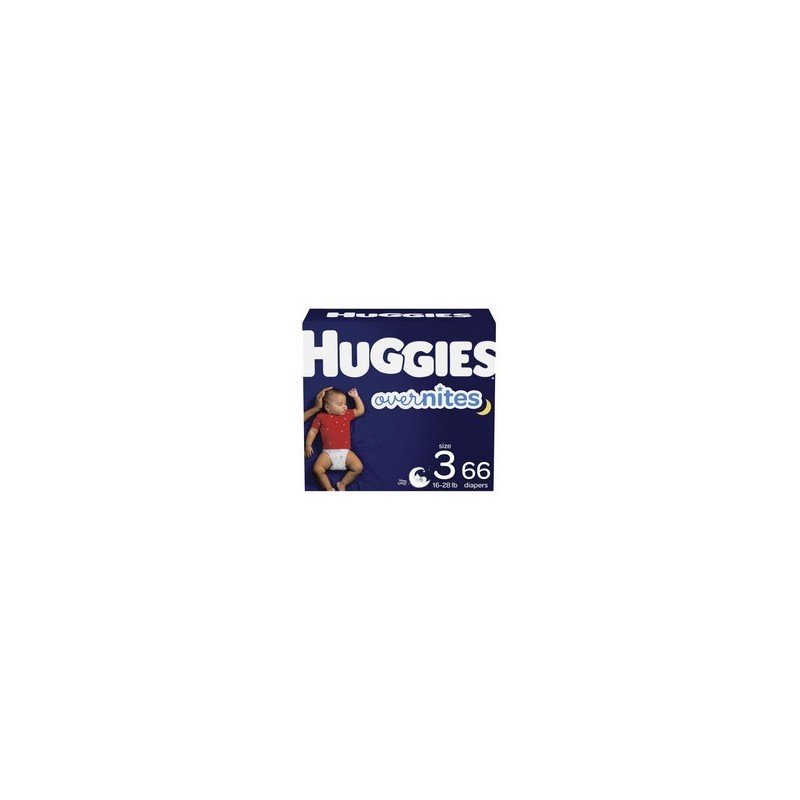 Huggies Overnites Diapers Giga Pack Size 3 66’s