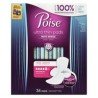 Poise Ultra Thin Pads with Wings Long Length Maximum Absorbency 34’s