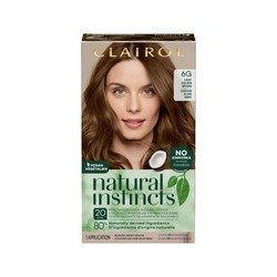Clairol Natural Instincts Semi Permanent Vegan Hair Dye 6G Light Golden Brown each