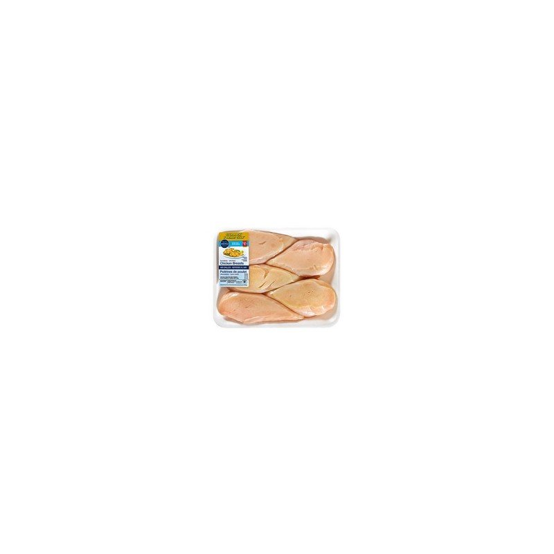 PC Blue Menu Boneless Skinless Chicken Breast Value Pack (up to 1310 g per pkg)