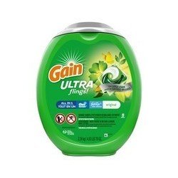 Gain Ultra Flings All-in-1 Oxi Boost Febreze Laundry Pacs Original 48's