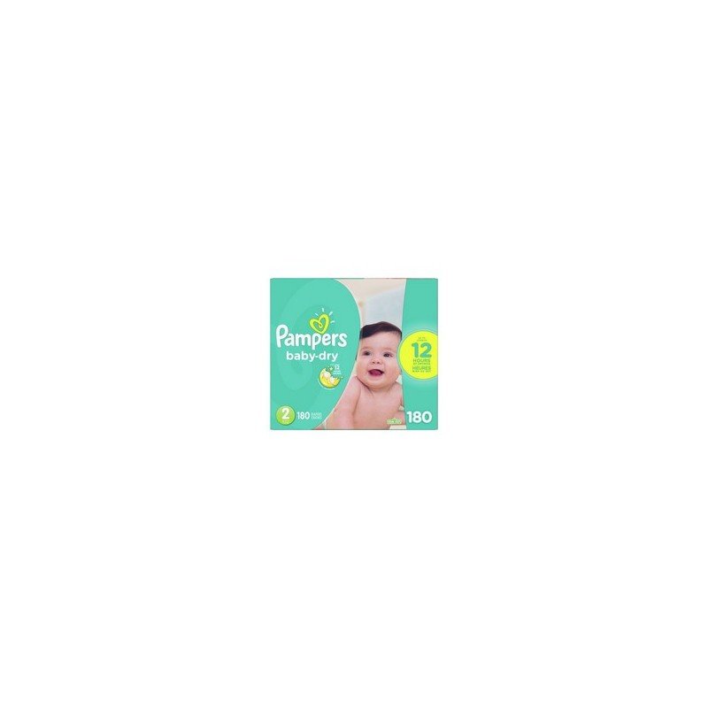 Pampers Baby Dry Club Pack Plus Diapers Size 2 180’s